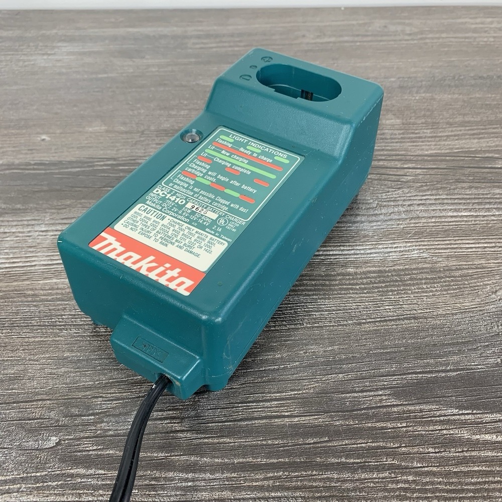 Makita DC1410 Class 2 High Capacity Battery Charger Ni-Mh & Ni-Cd 7.2V 9.6V 12V